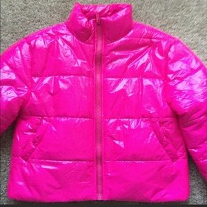 Fashion Nova Pink Puffer Coat